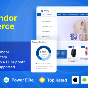6Valley Multi-Vendor eCommerce CMS - Complete eCommerce Mobile App, Website, Seller and Admin Panel