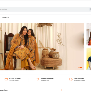 Laravel-based Single Vendor eCommerce Website Source Code