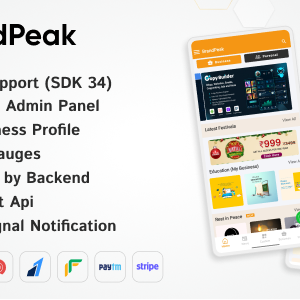 BrandPeak: Festival Poster Maker, Business Post, Political Post Maker App